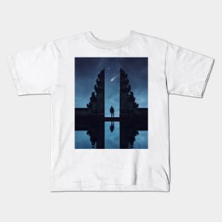 Silent Night In Bali Kids T-Shirt